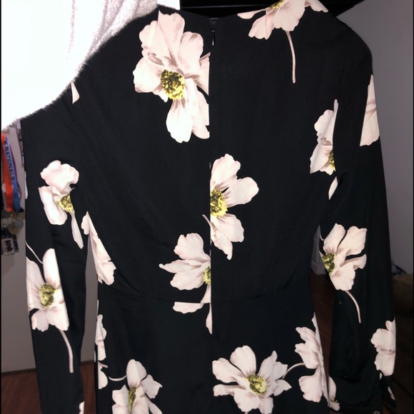 skater floral print dress - Picture 4 of 4